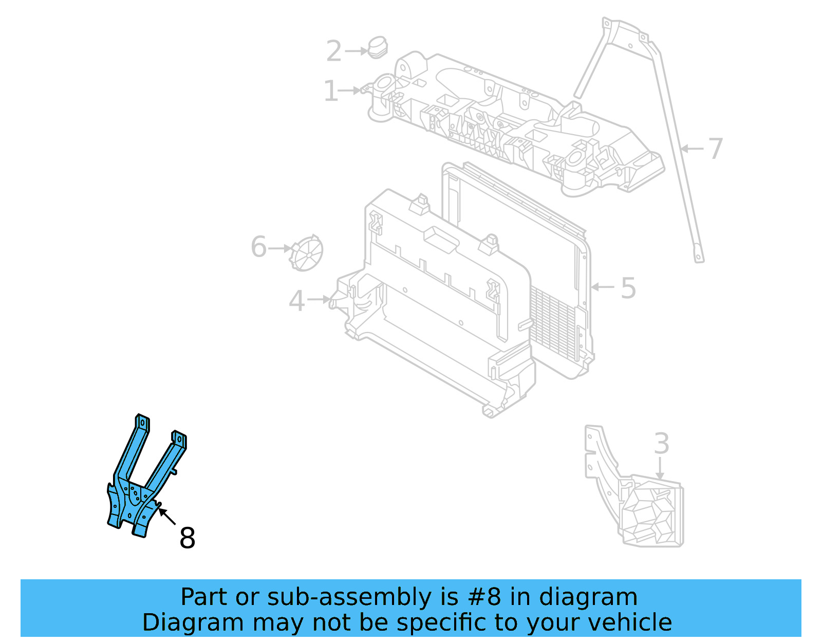 Lock Support 11A-805-567-F - View 6
