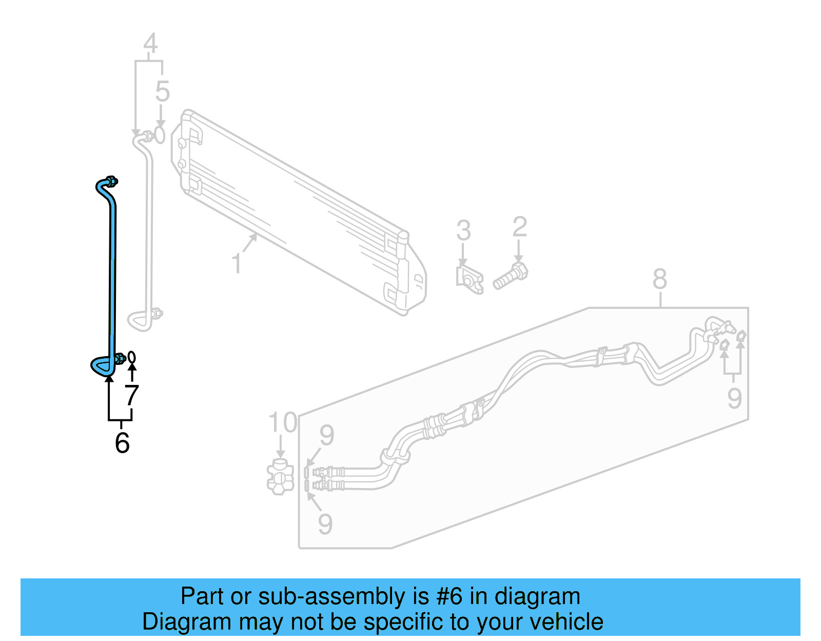 Outlet Pipe 7L0-317-821-D - View 8