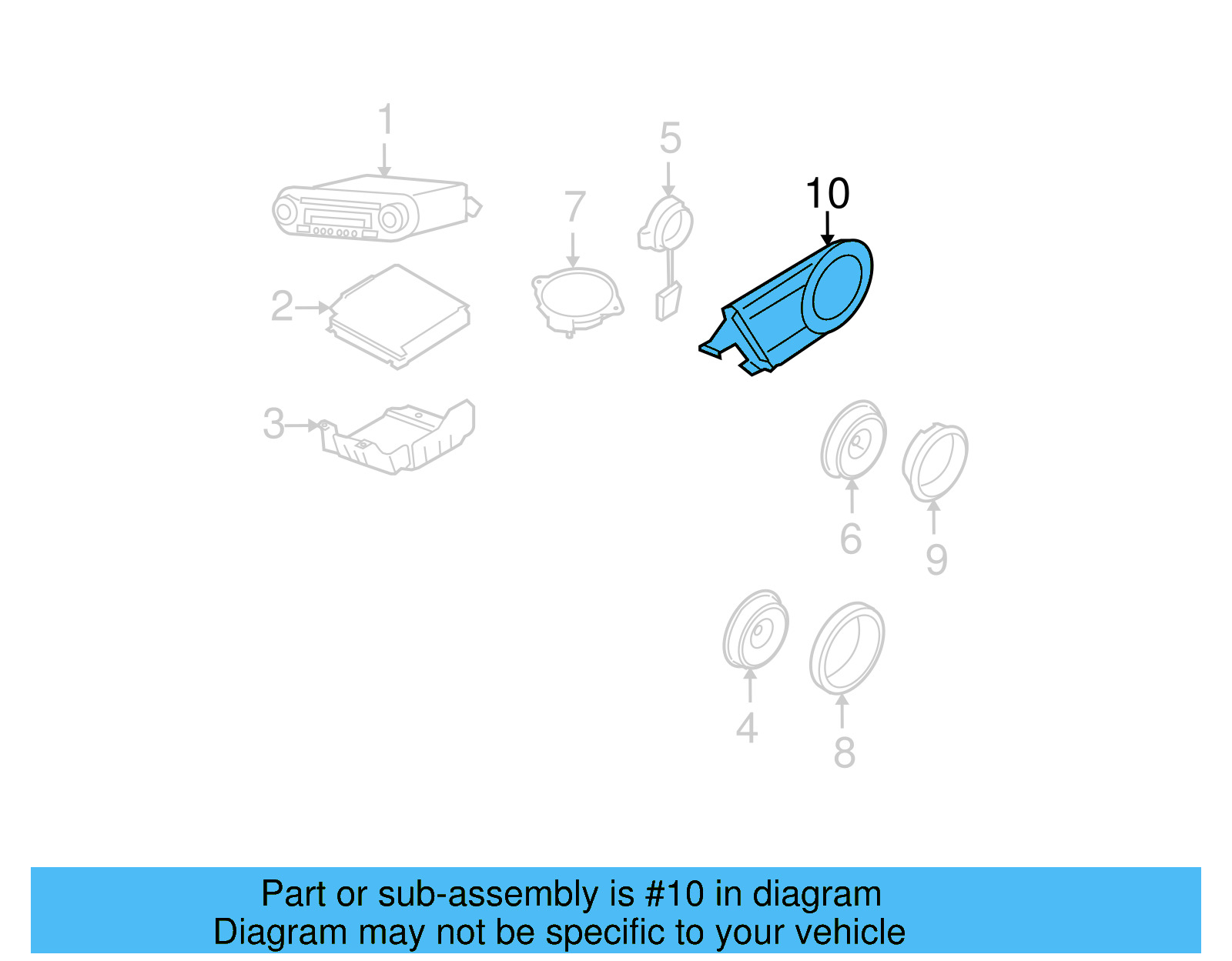 Mount Bracket 1C0-035-244-G - View 9