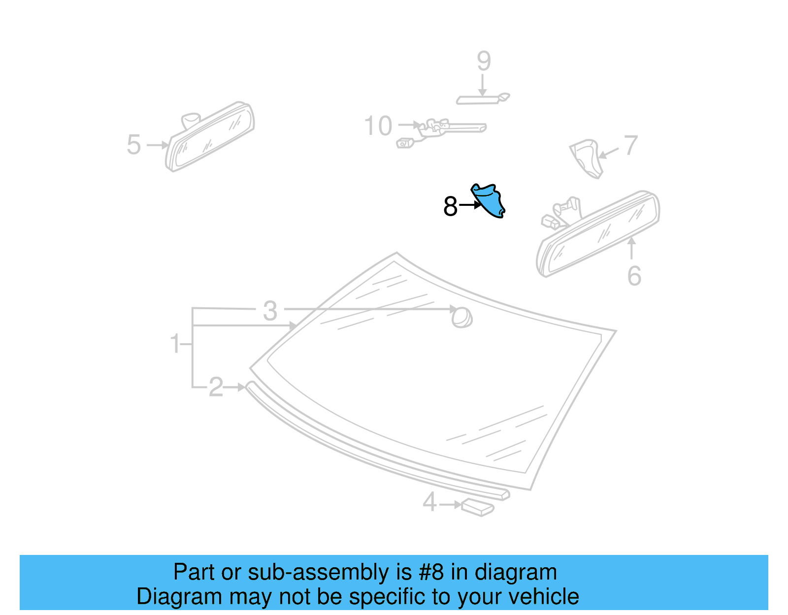 Side Cover 3B0-858-547-A-9B9 - View 12