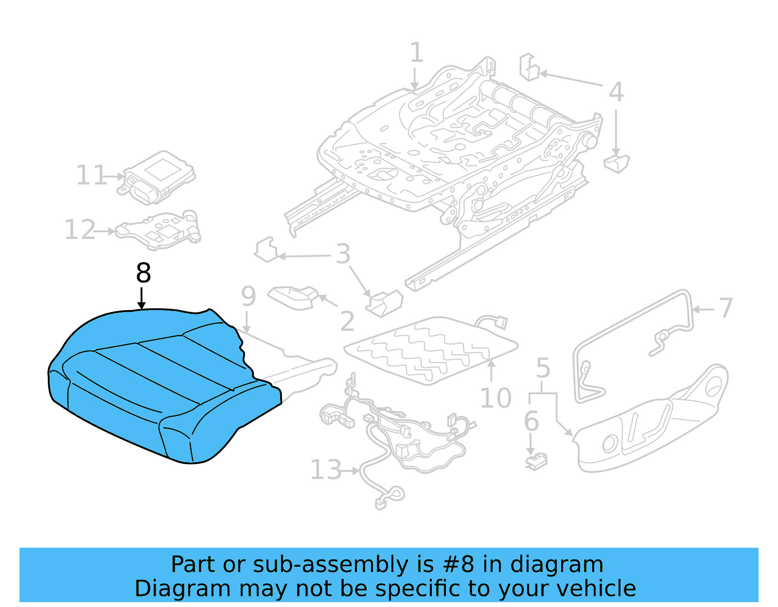 Cushion Cover 2GJ-881-406-BYW