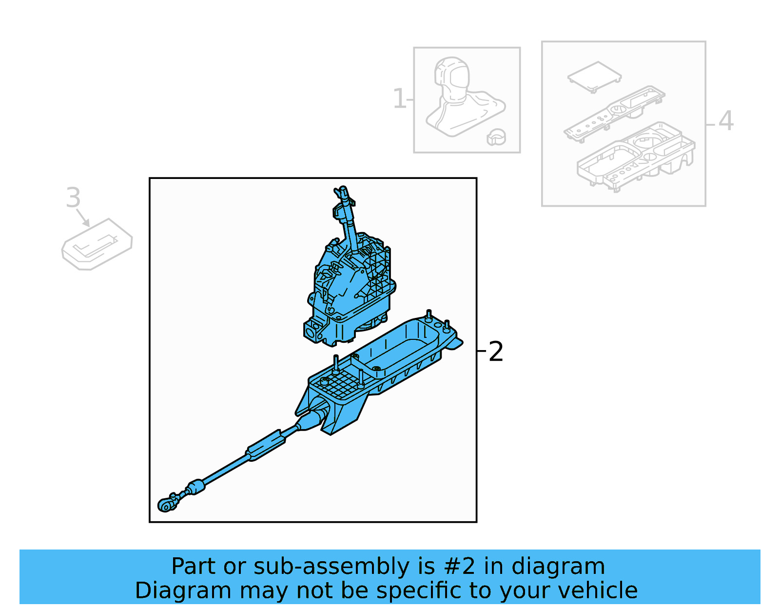 Shifter Assembly 3QF-713-025-R - View 6