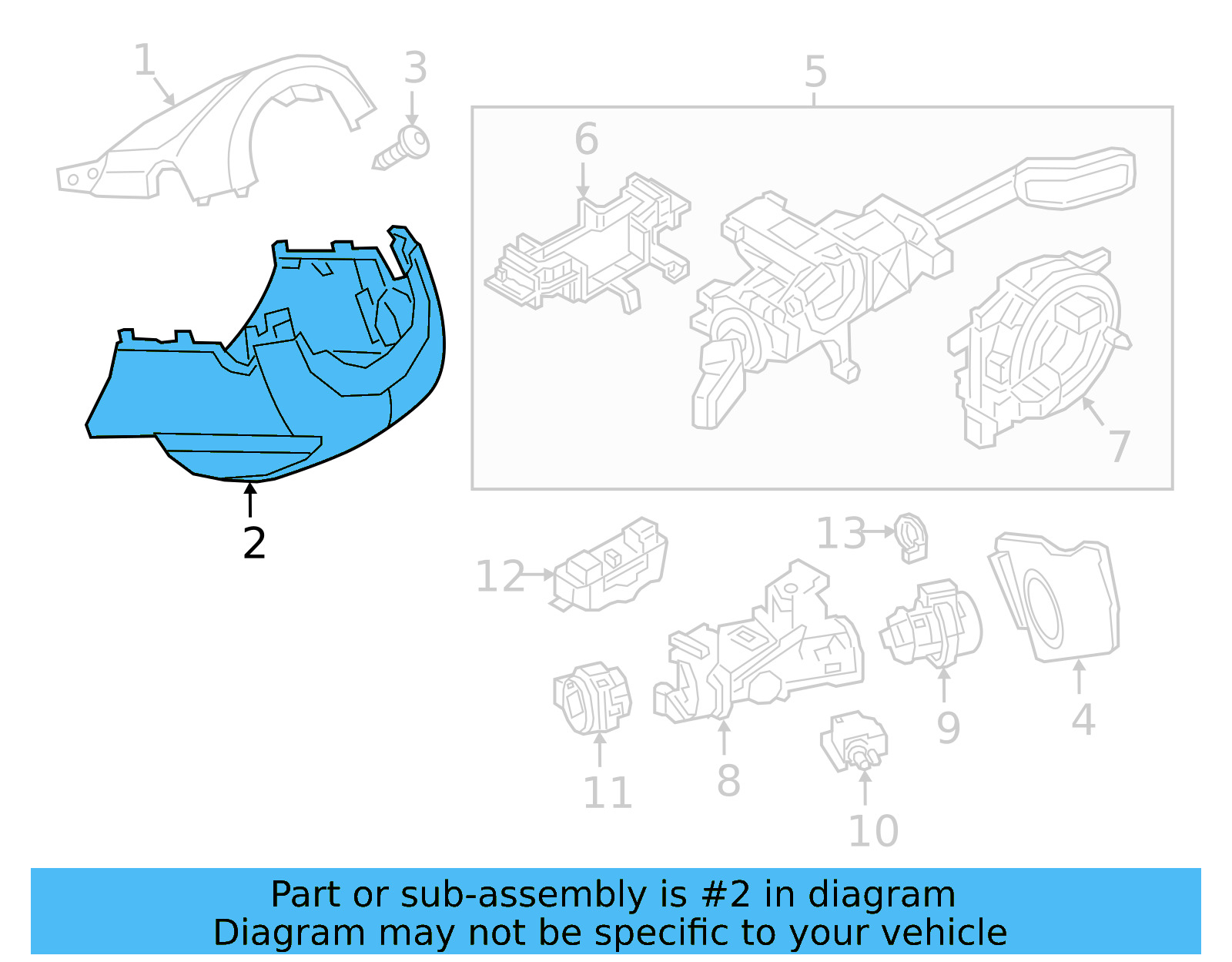 Lower Shroud 5NN-858-559-B-82V - View 7