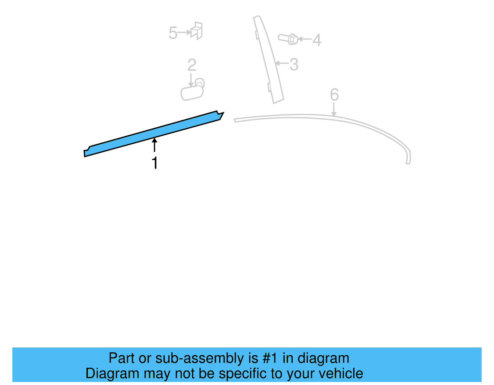 Belt Weather 1K5-839-478-F-5AP - View 4
