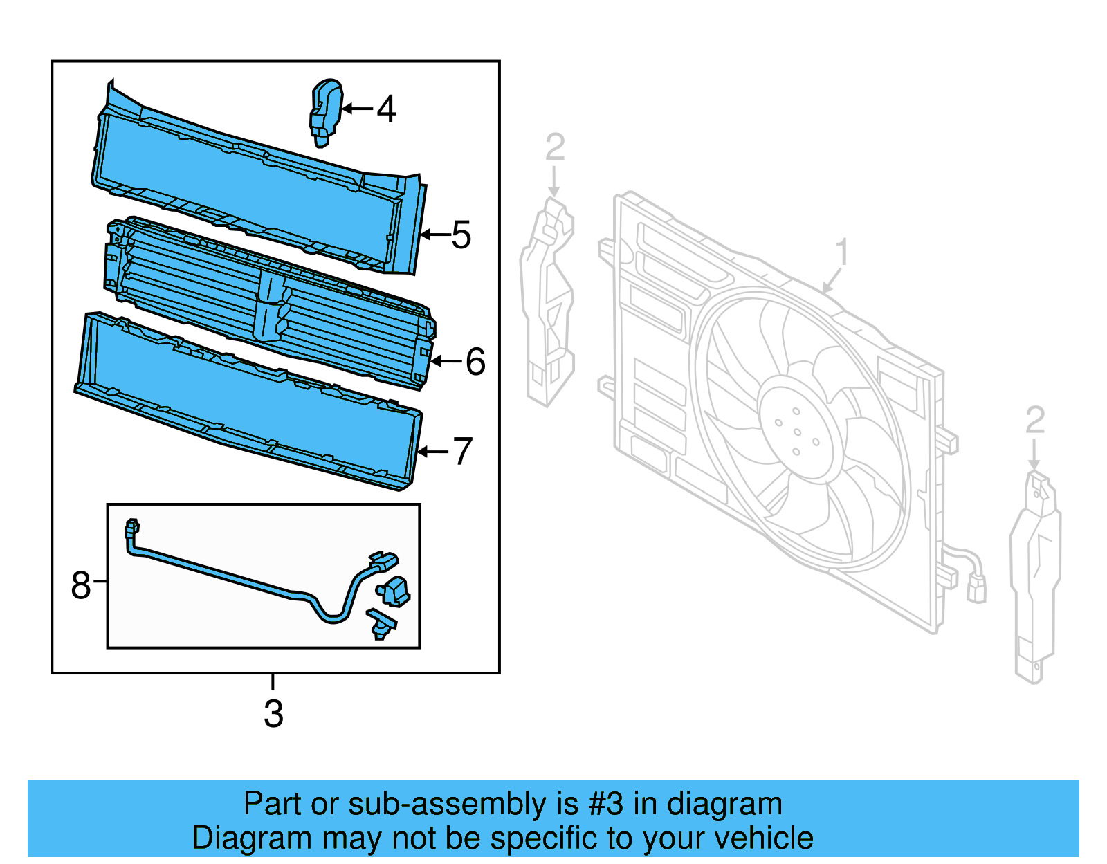 Air Inlet Assembly 5GE-122-321-C - View 6