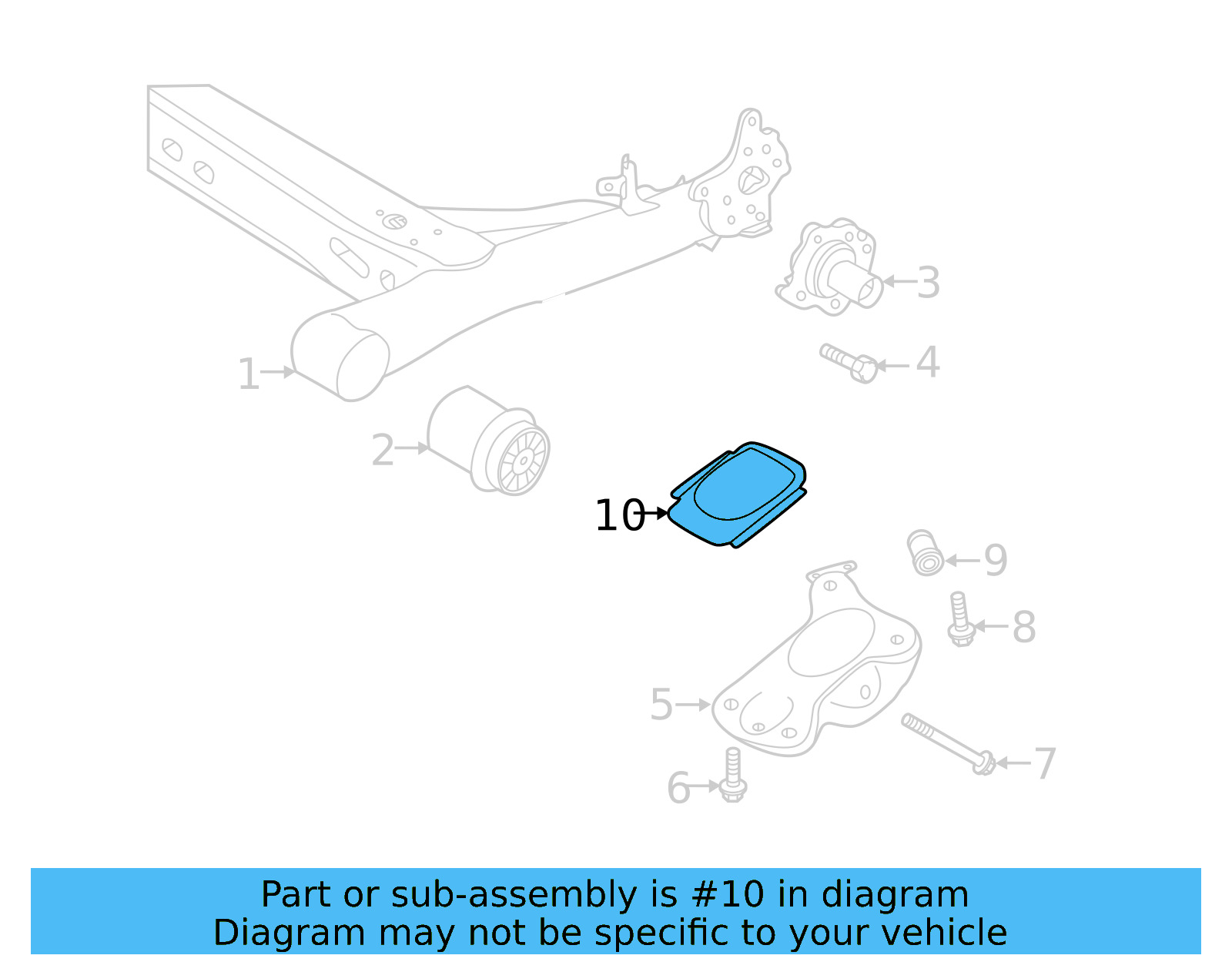 Bracket Cover 5Q0-501-475 - View 8