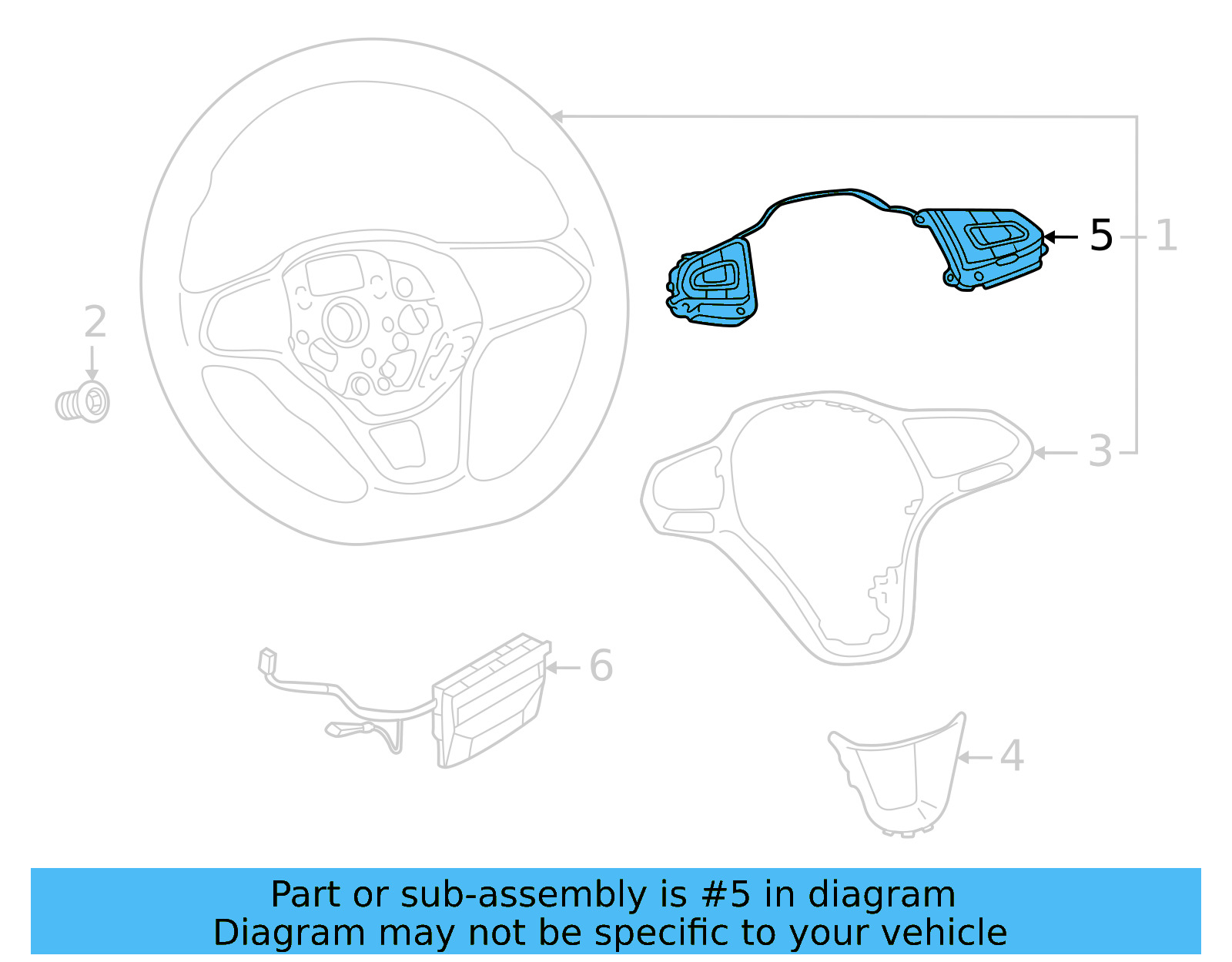 Multi Switch 1EA-959-442-H-KVQ - View 5
