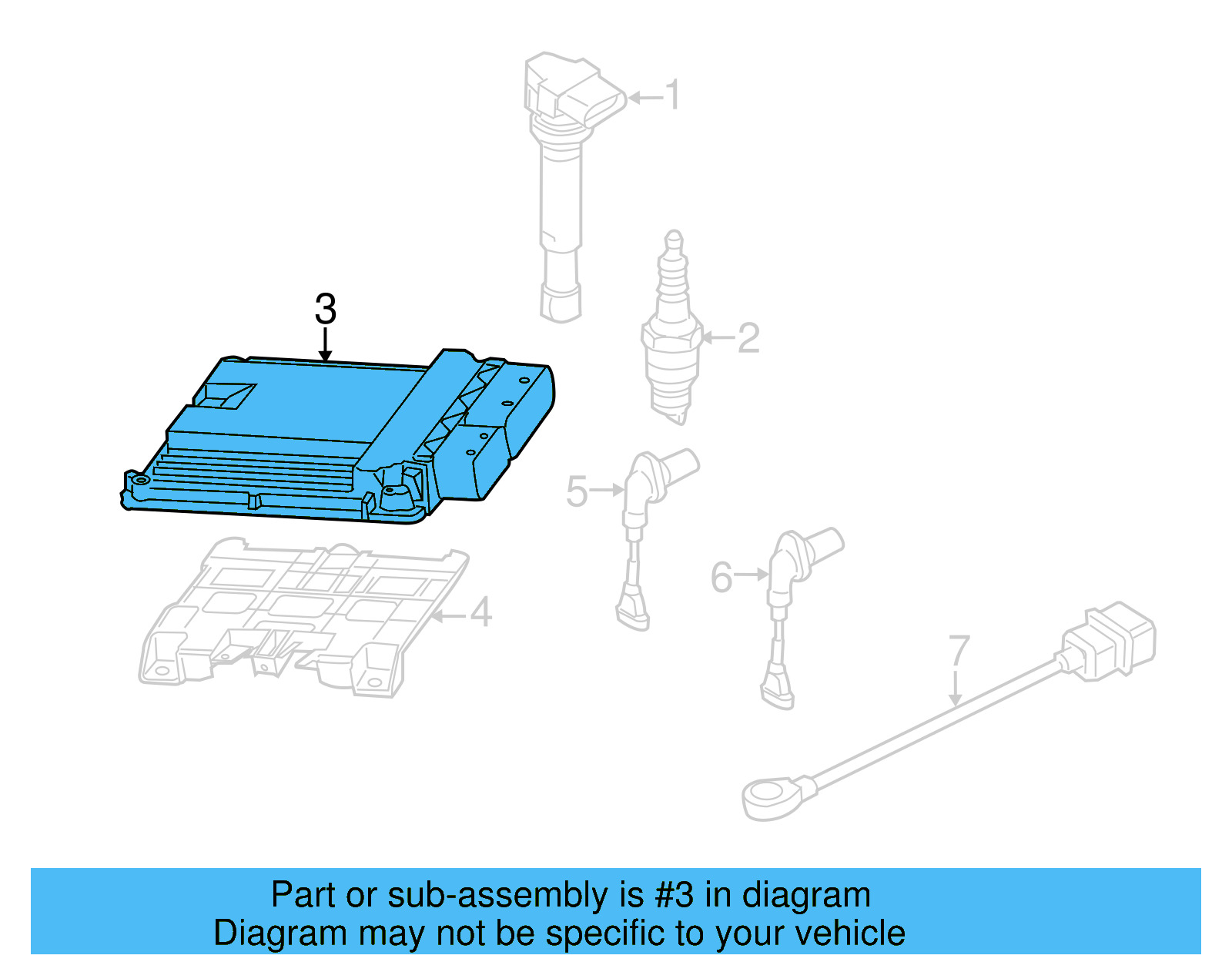 ECM 07K-906-055-DA - View 2