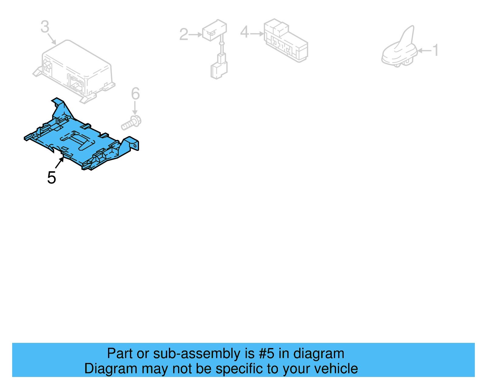Mount Bracket 3Q0-035-925 - View 10