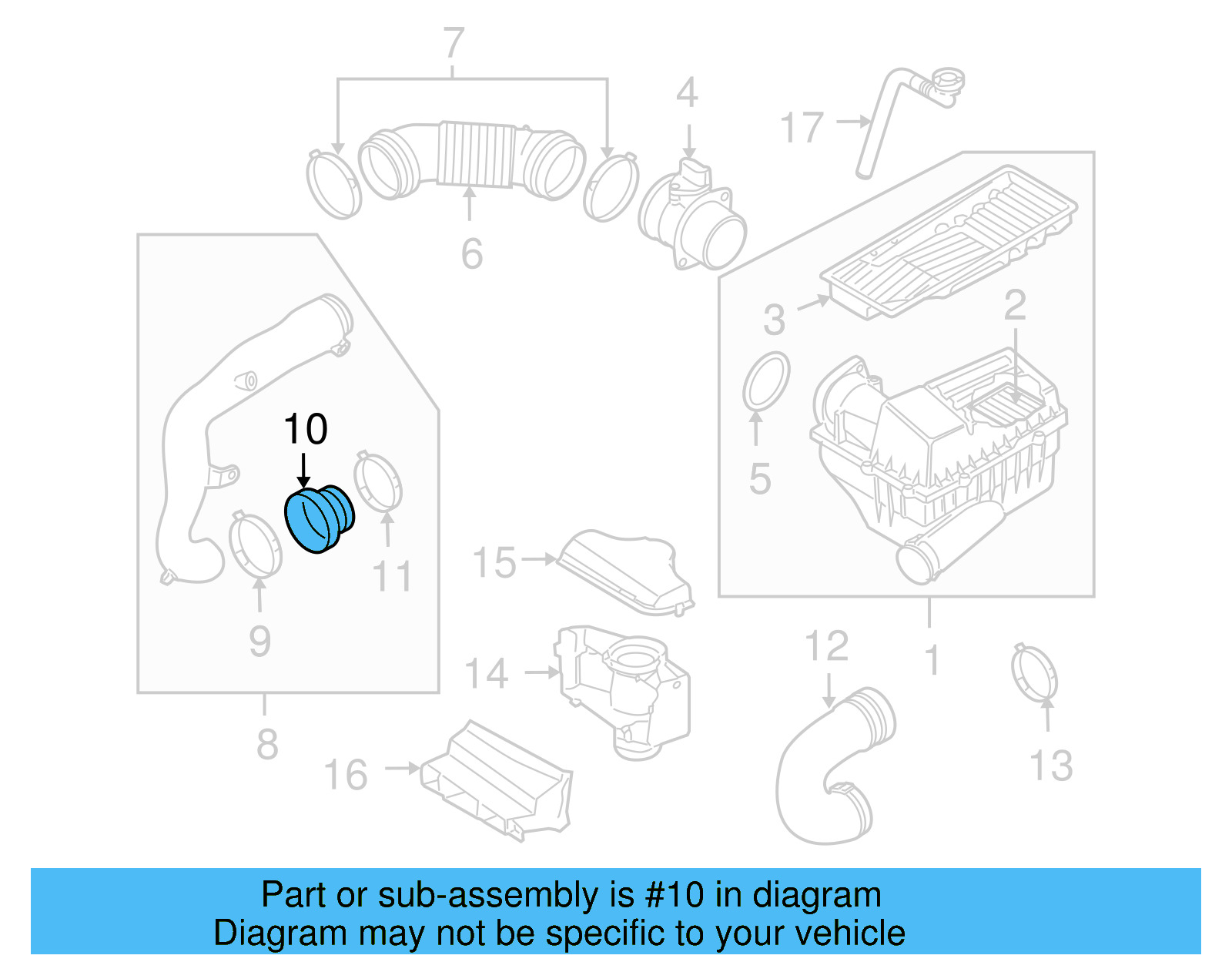 Connector Pipe 1K0-129-684-B - View 7