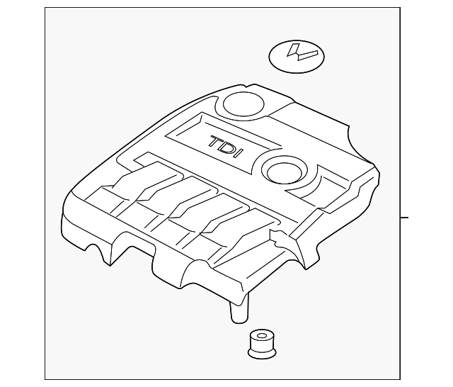 Engine Cover 03L-103-925-AM - View 13