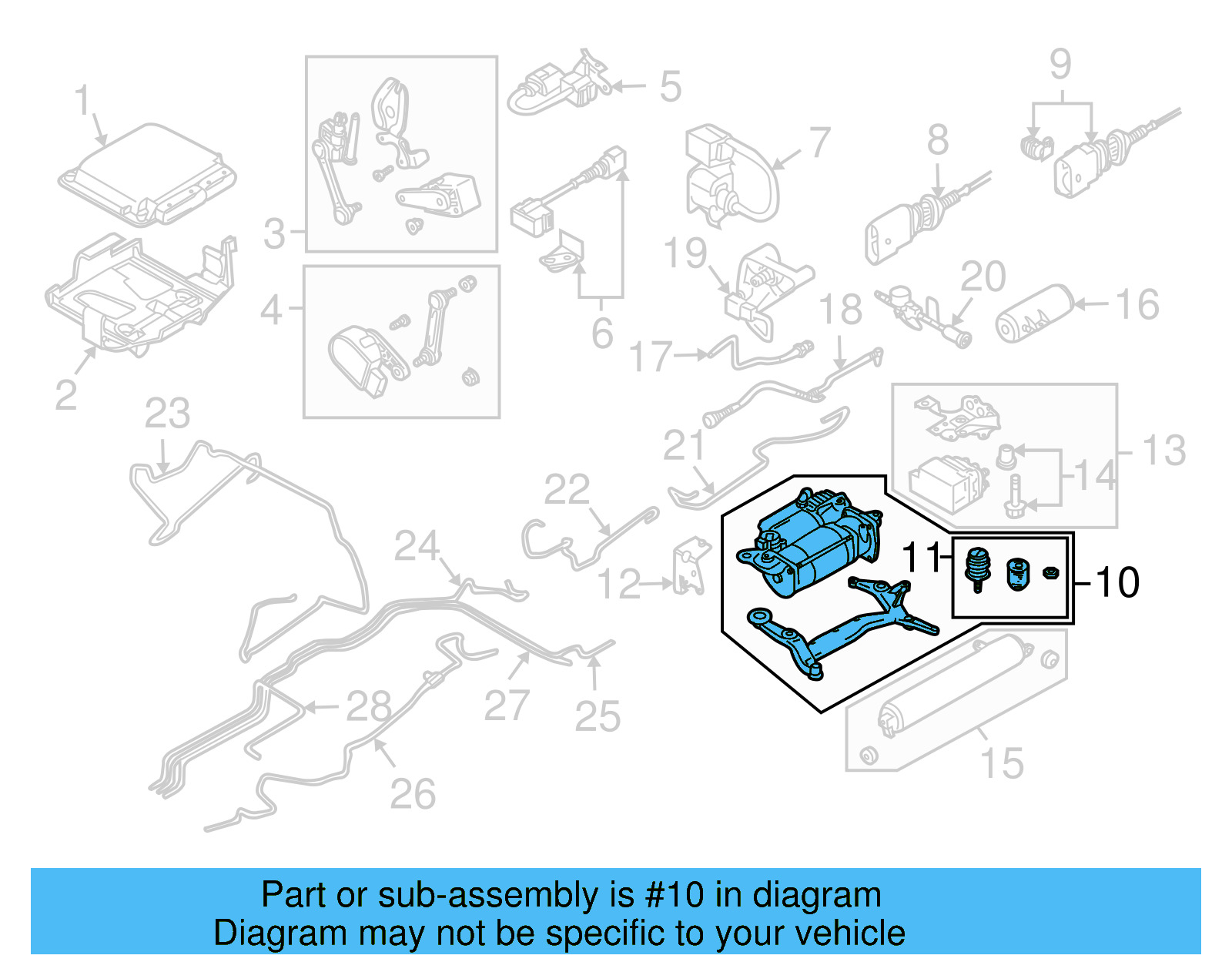 Air Compressor 7L0-698-007-A - View 4