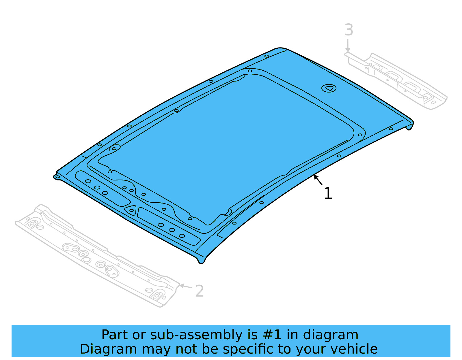 Roof Panel 11K-817-101-A - View 4