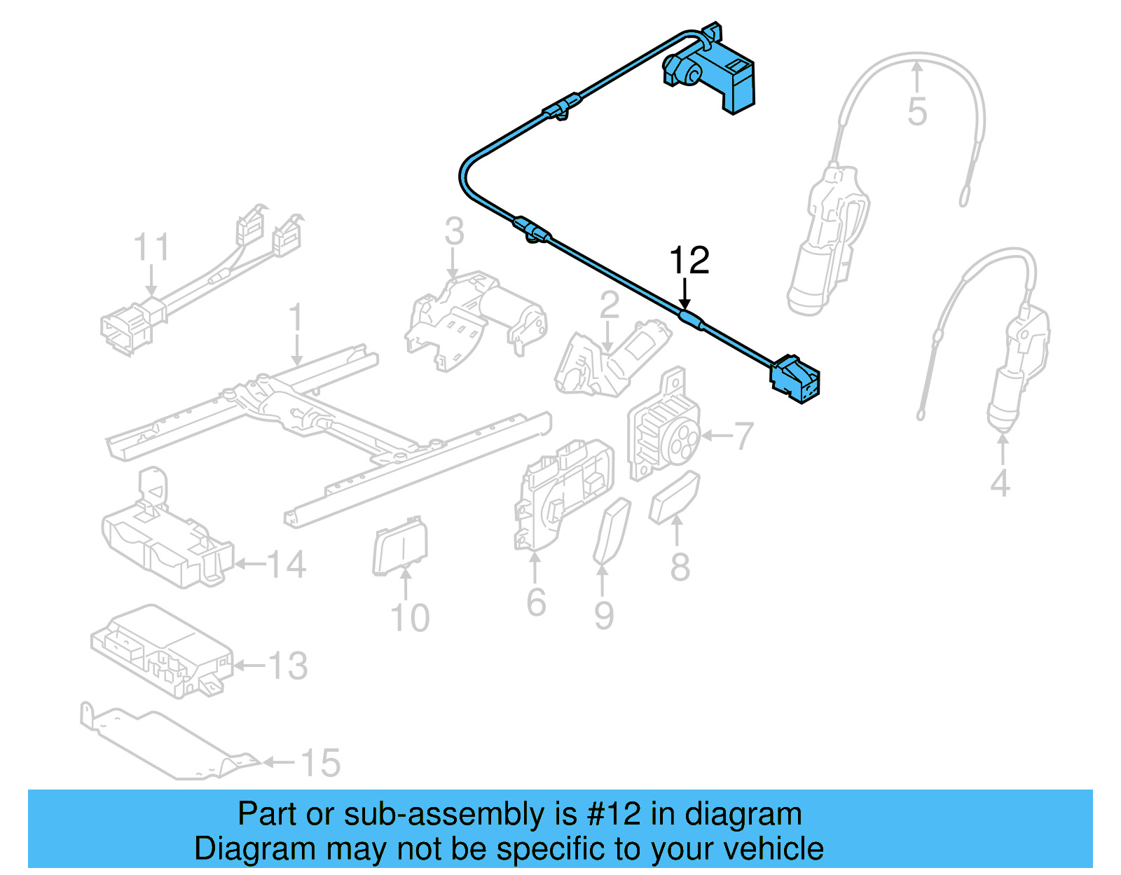 Position Sensor 5K0-959-340-B - View 3