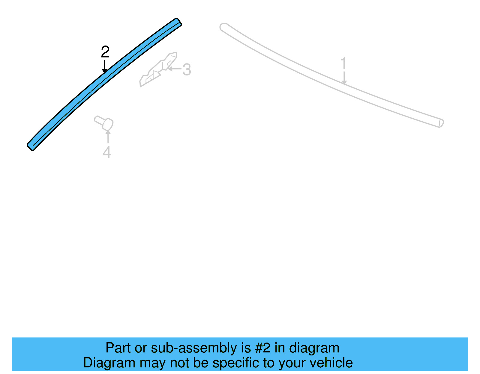 Water Deflector 7L6-854-328-9B9 - View 3