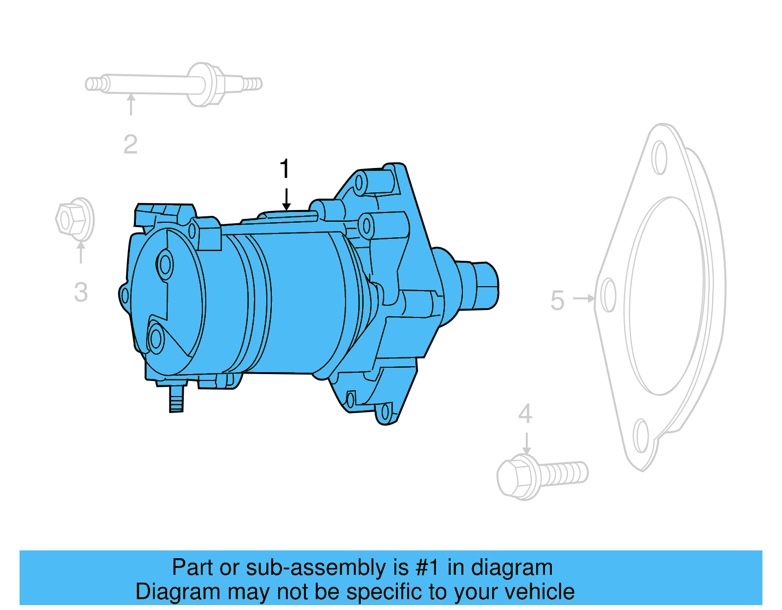 Starter 7B0-911-023-B - View 5