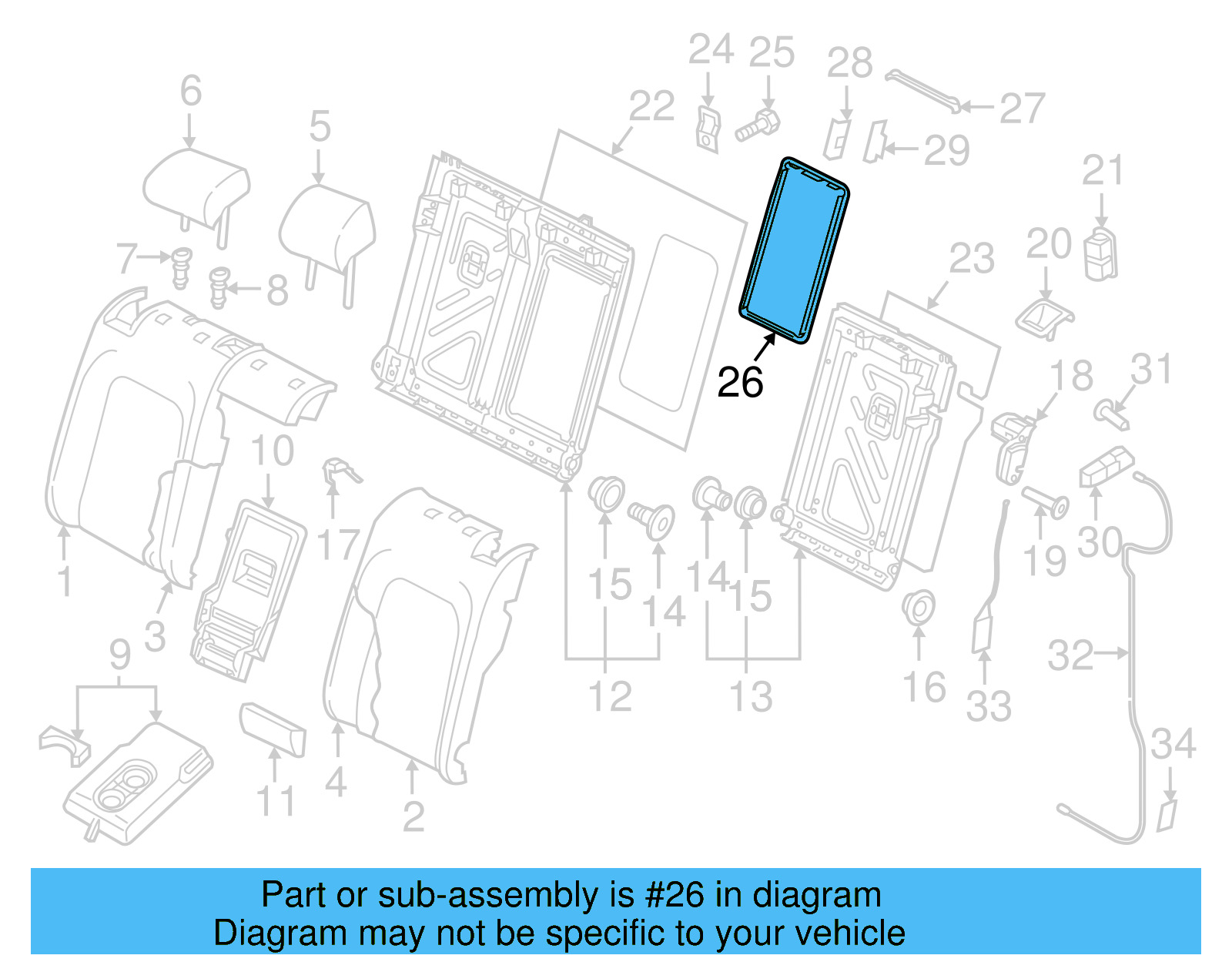 Frame Trim 5G0-885-219-A-82V - View 11