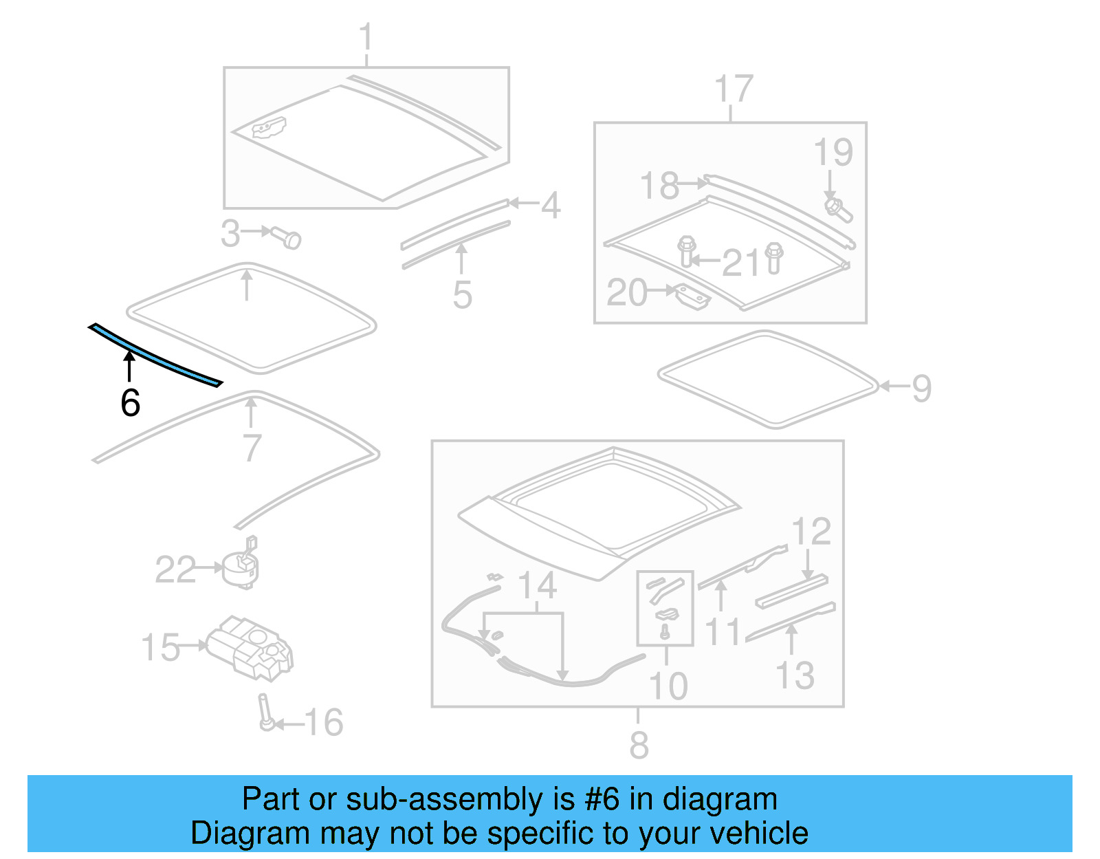 Front Seal 3C8-877-209-B - View 2