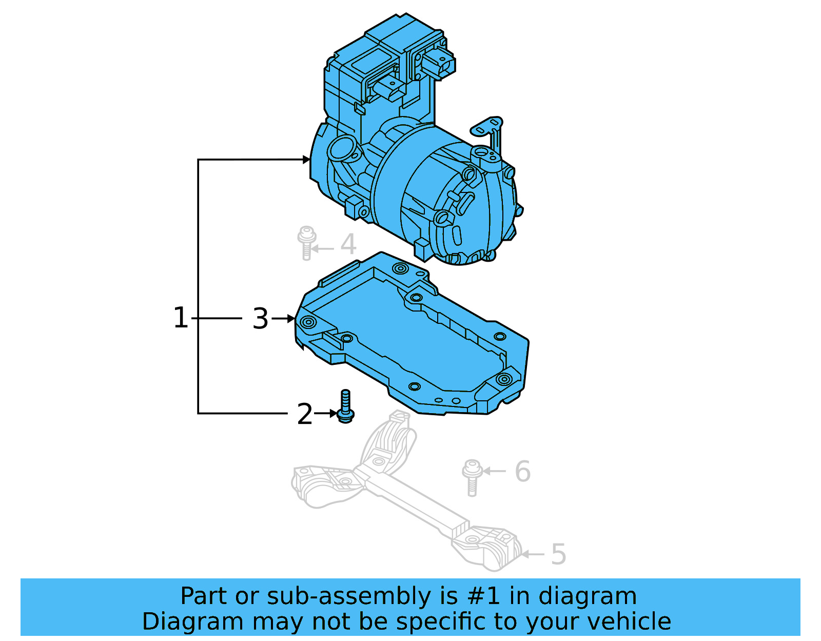 Compressor Assembly 1EA-820-807-C - View 3