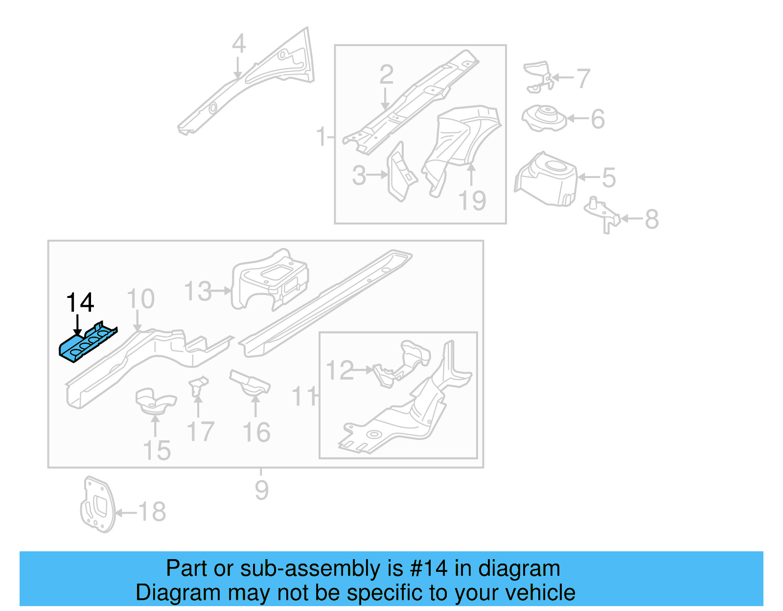Front Plate 3C0-803-229 - View 4