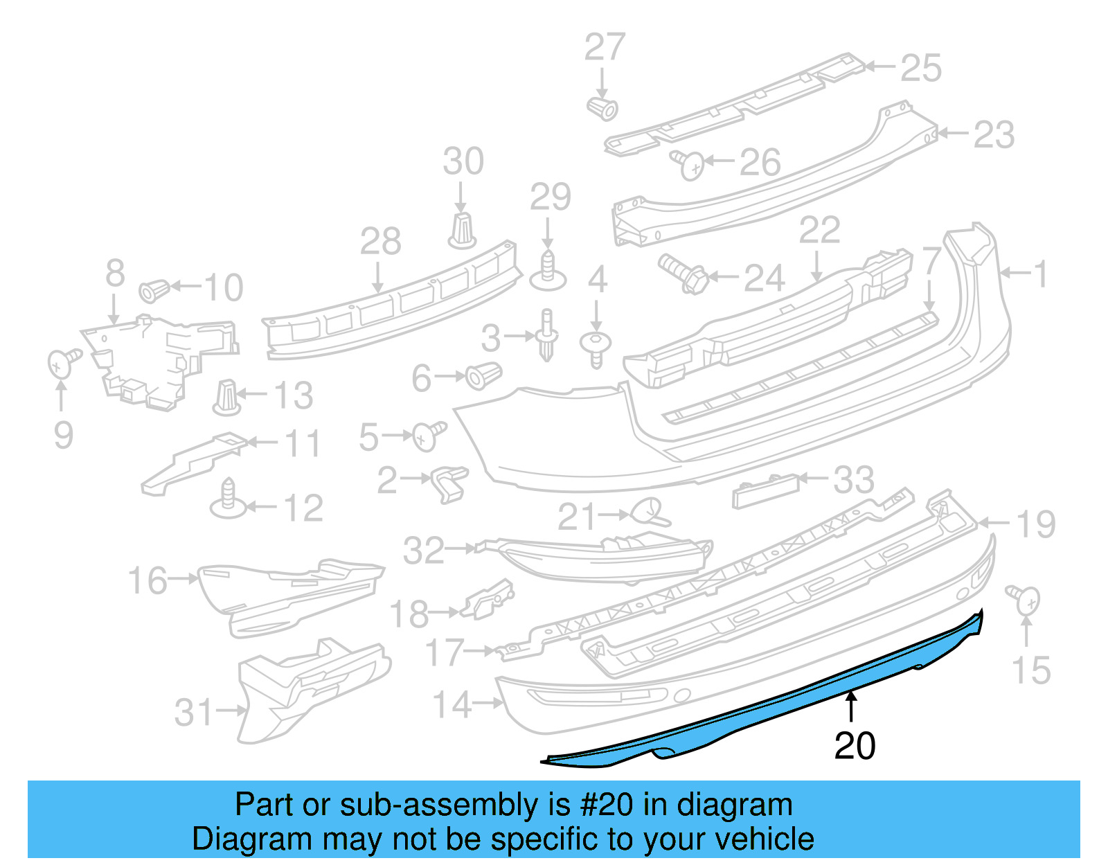 Trim Molding 7P6-807-568-H-9B9 - View 4