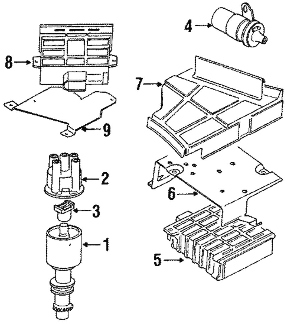 Distributor Cap 027-905-207-A - View 2