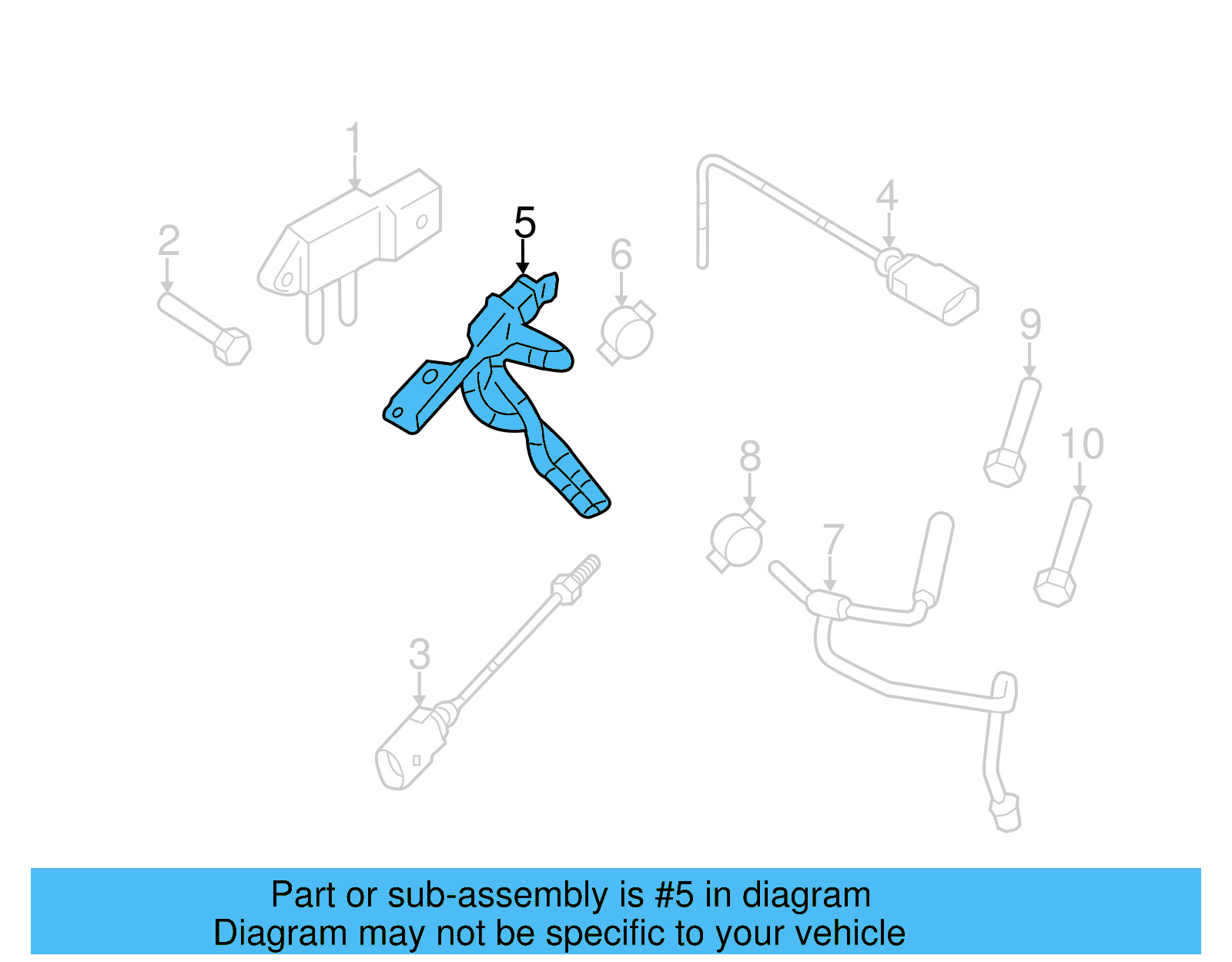 Pressure Sensor 1K0-131-552-B - View 4