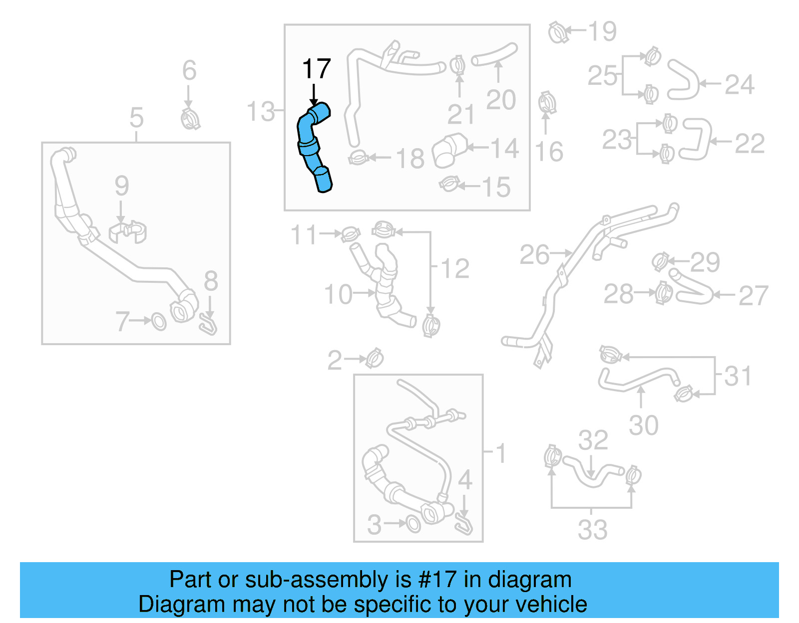 Upper Hose 5K0-122-101-P