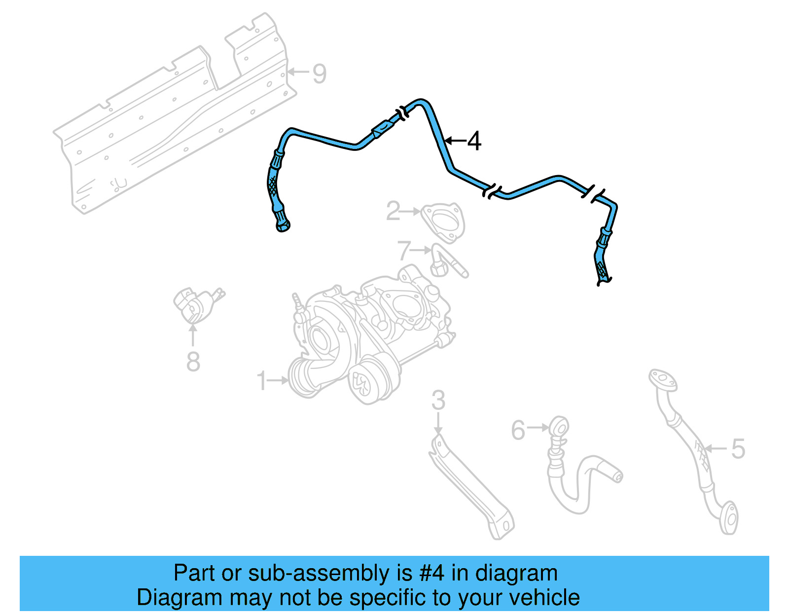 Oil Inlet Line 058-145-778-C - View 7