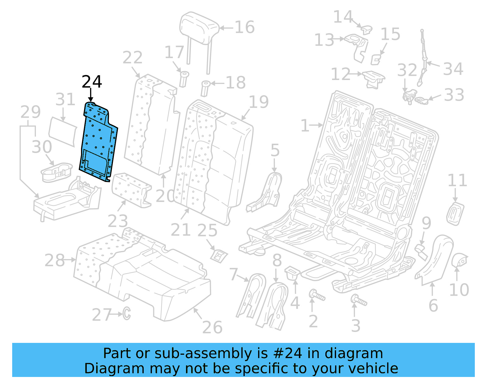 Armrest Pad 5NN-885-883-C - View 5