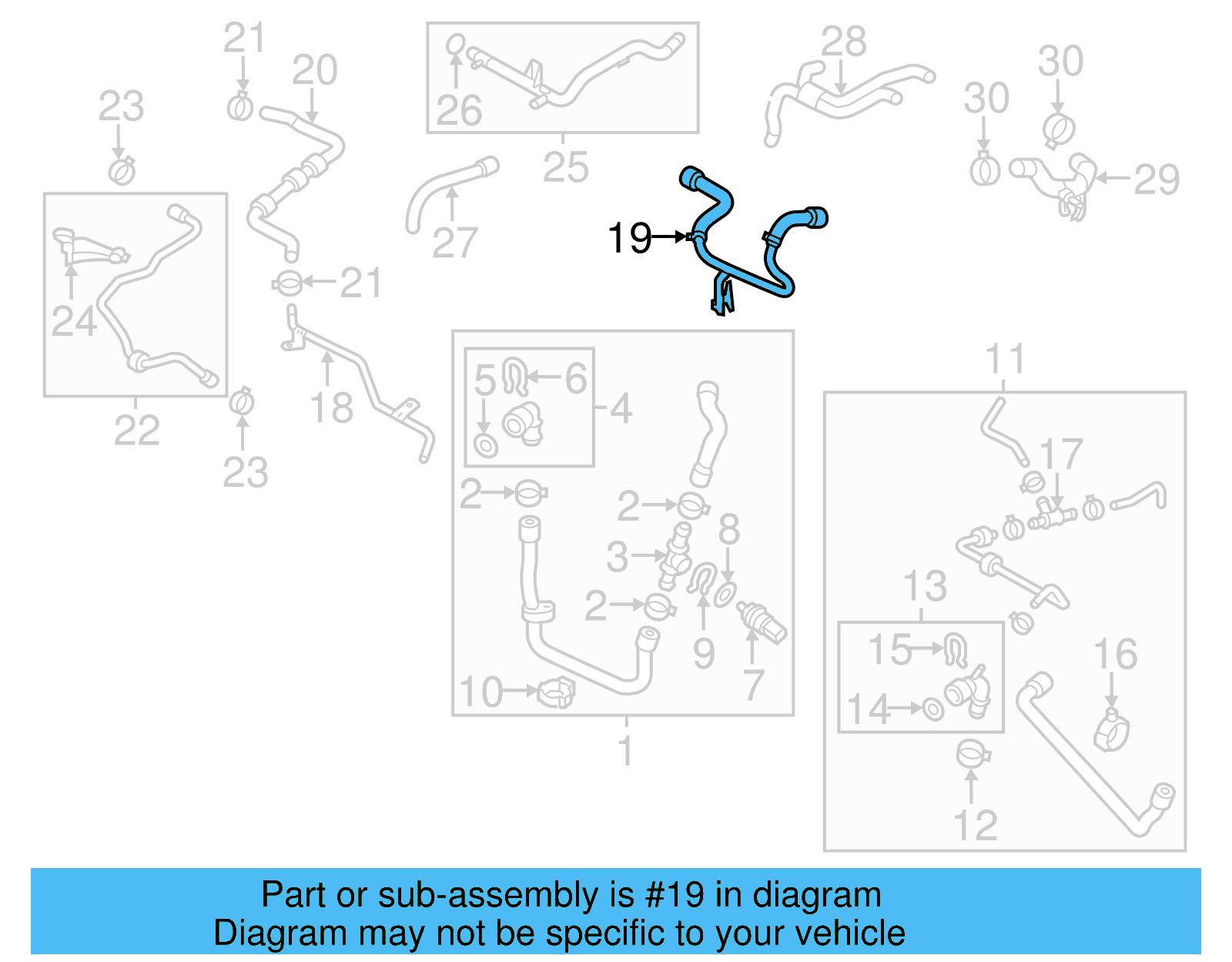 Hose & Tube Assembly 03L-122-157-E