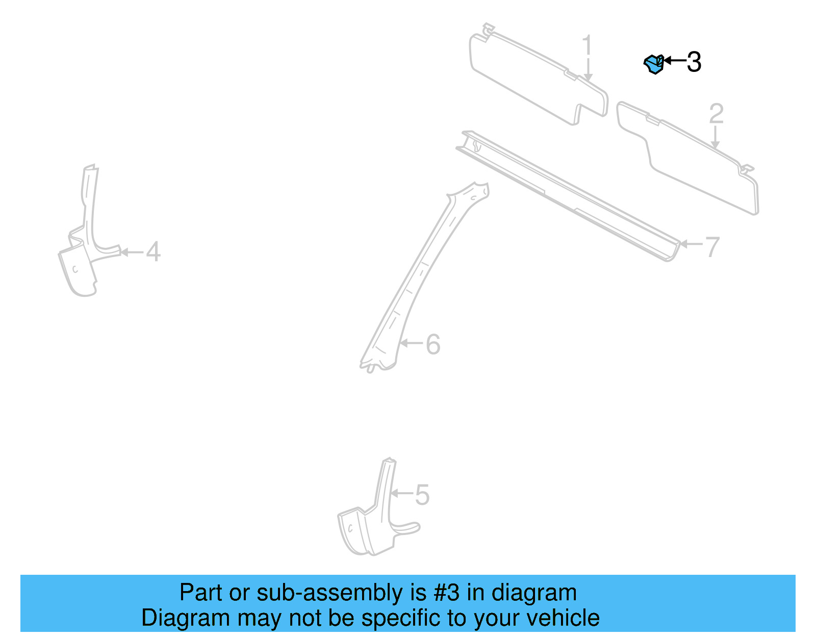 Sun 1H0-857-559-C-01C - View 4