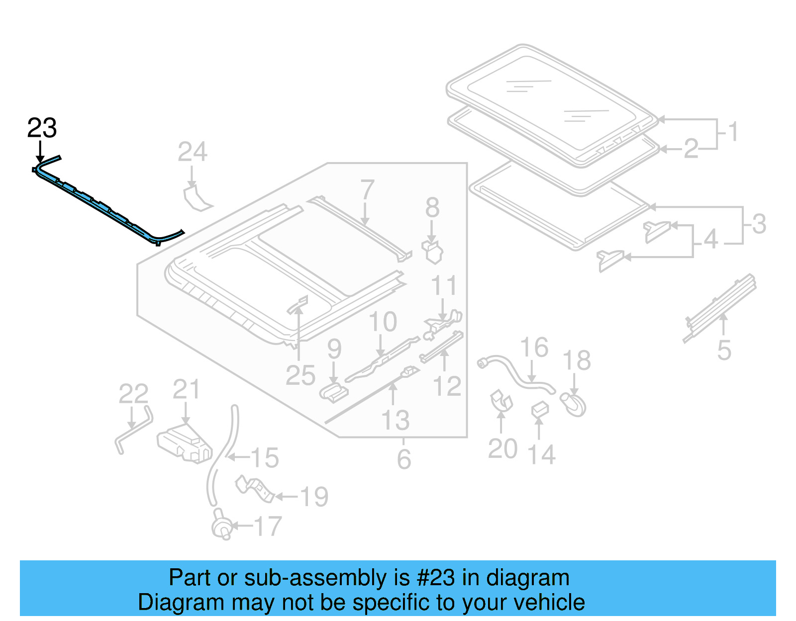 Air Deflector 5M0-877-655-A - View 5