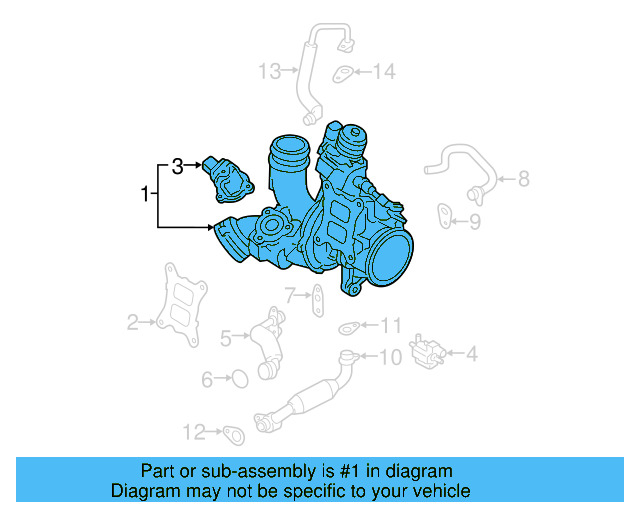 Exhaust Manifold 06K-145-721-K - View 9