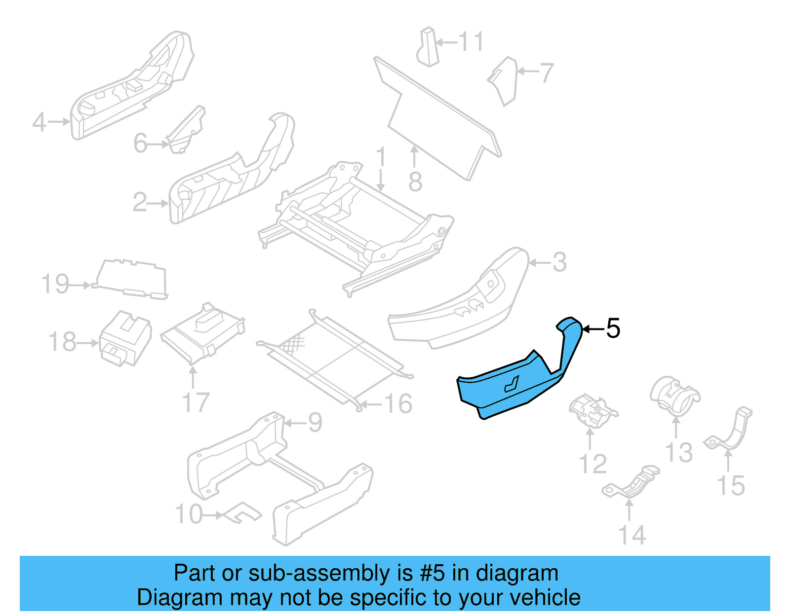 Side Shield 7B0-881-318-C-XT1 - View 2