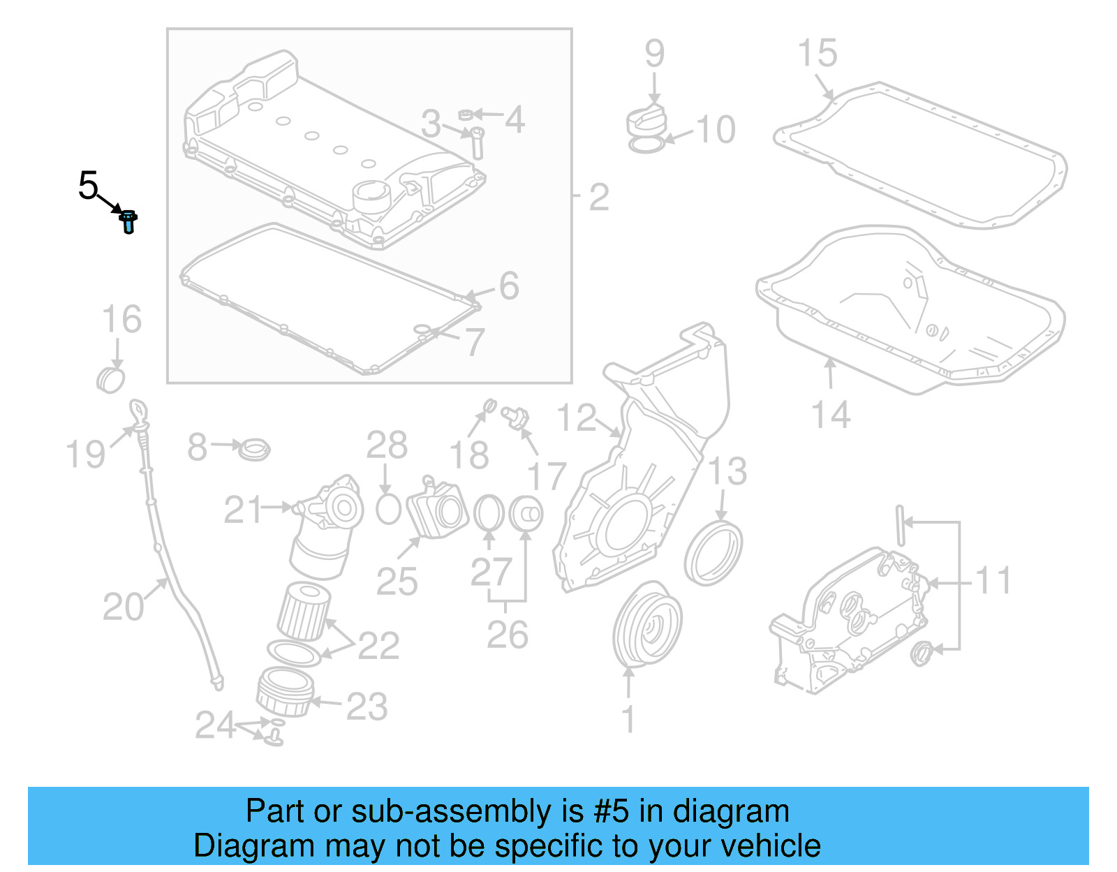 Valve Cover Mount Kit 022-103-831-B - View 12
