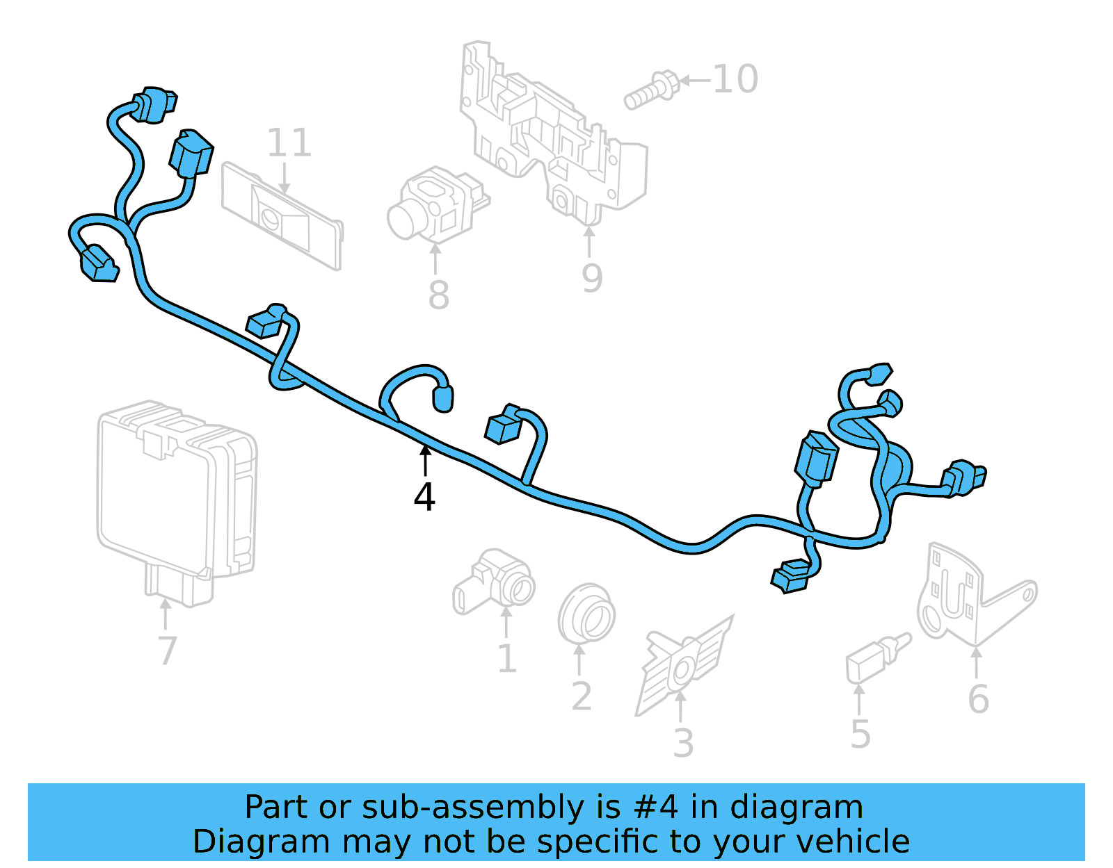 Harness 3CN-971-095-G