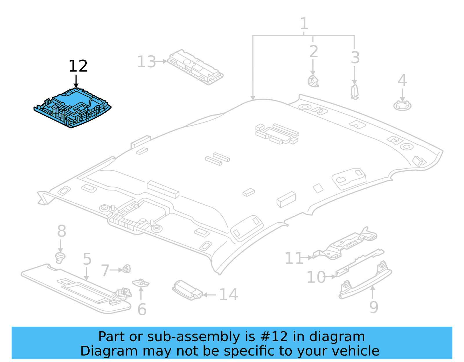 Reading Lmp Assembly 5H0-959-569-C-TJA - View 4