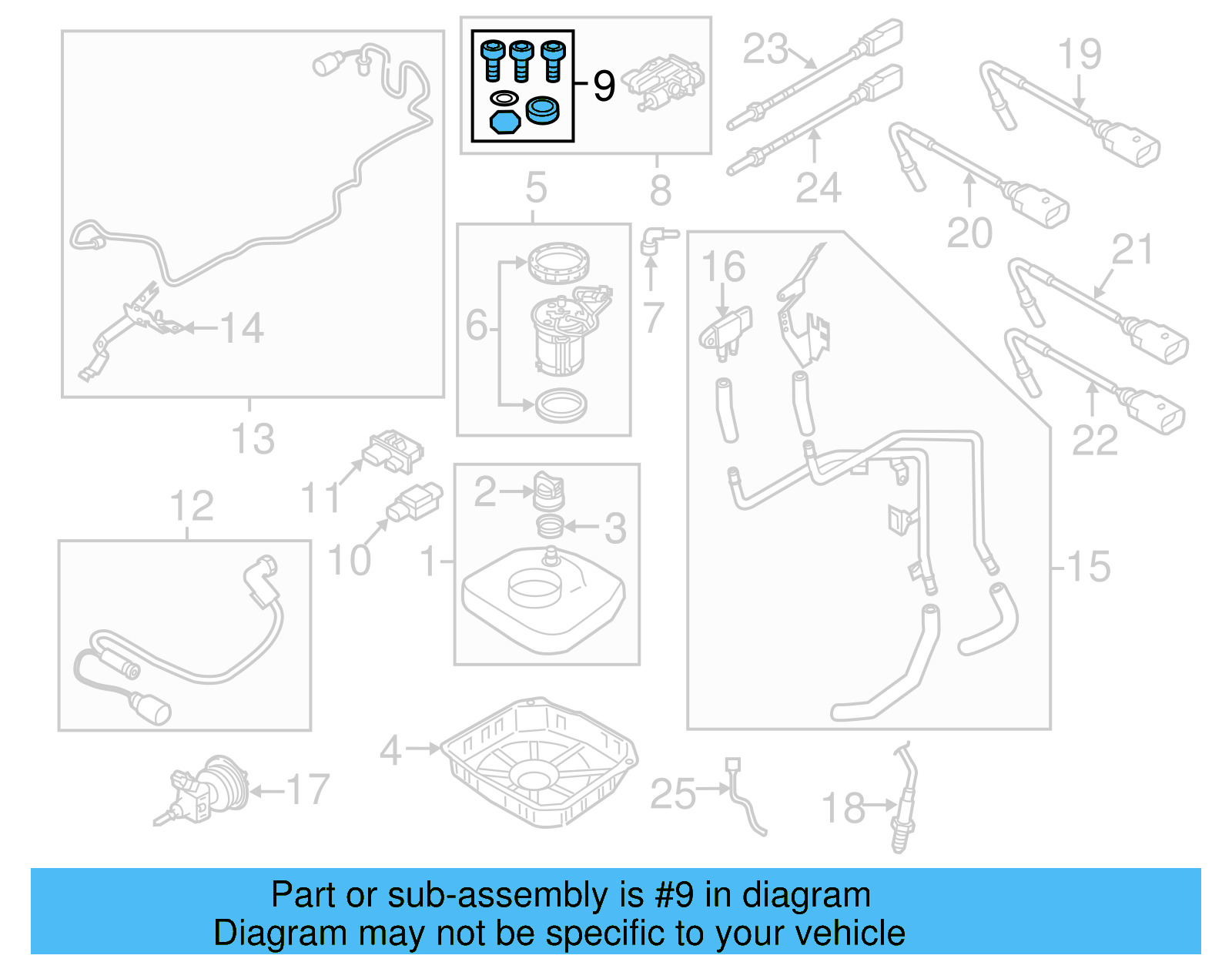 Control Module Gasket Set 2E0-919-050-T - View 6
