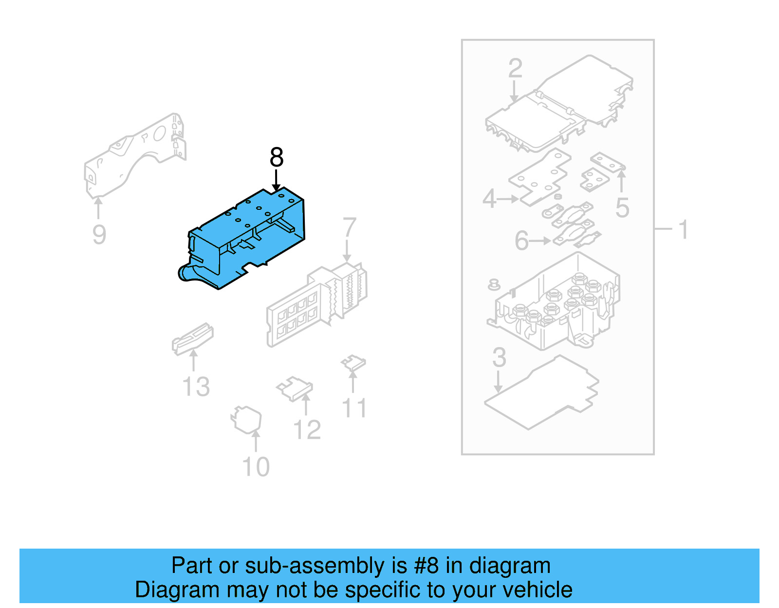 Housing 3D0-937-619-Q - View 3