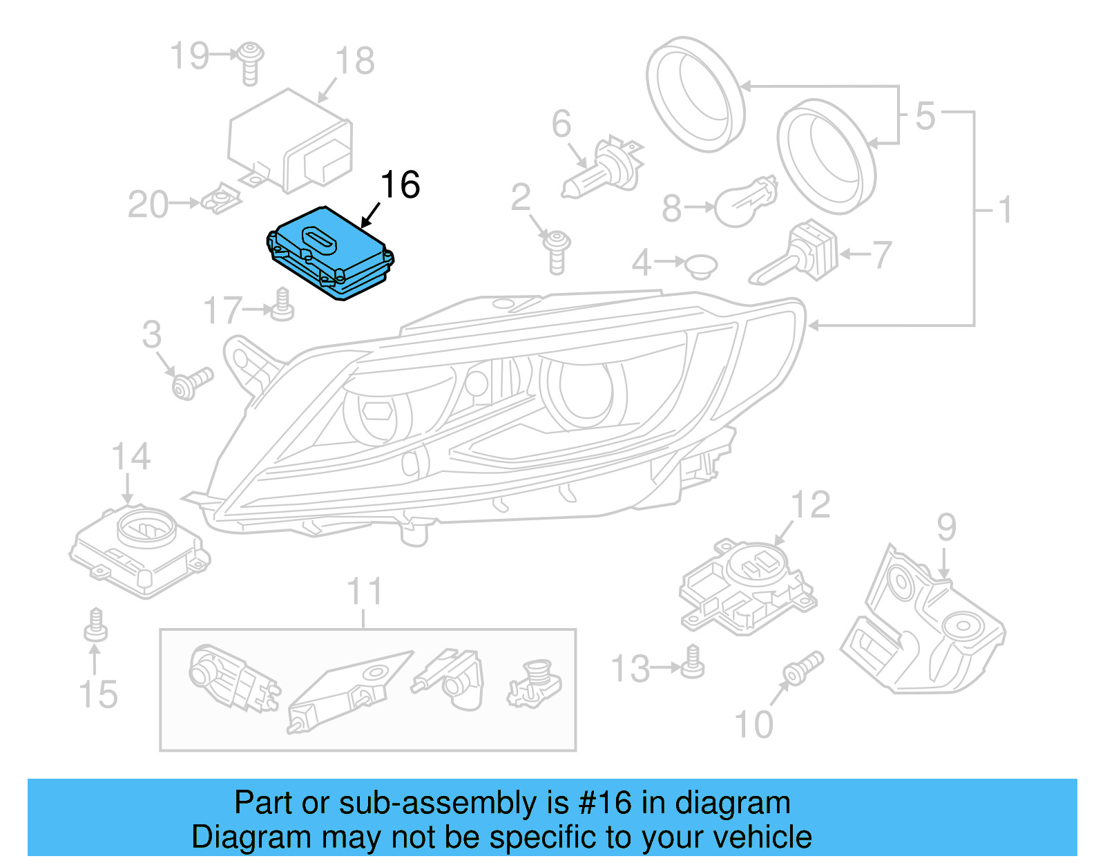 Control Module 6R0-907-357-C-Z0C - View 5