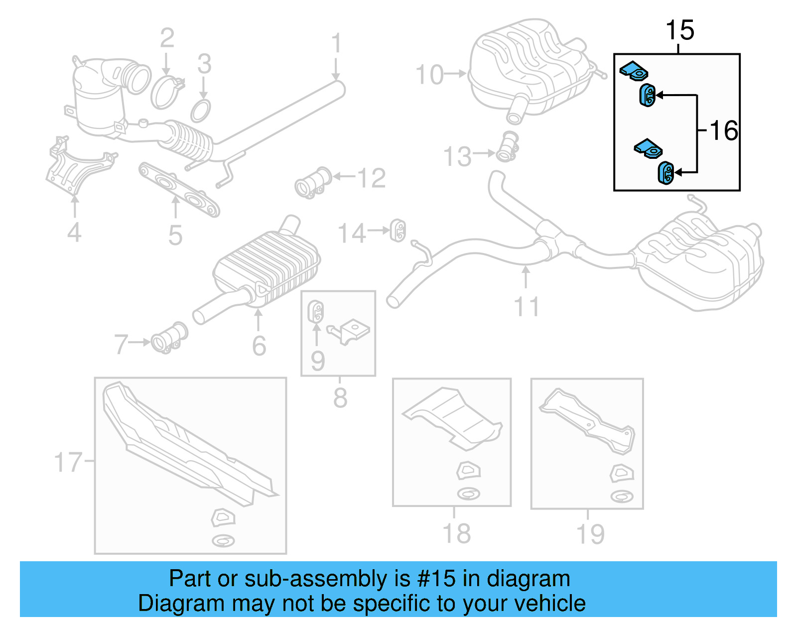 Rear Hanger 5Q0-253-144-N - View 18