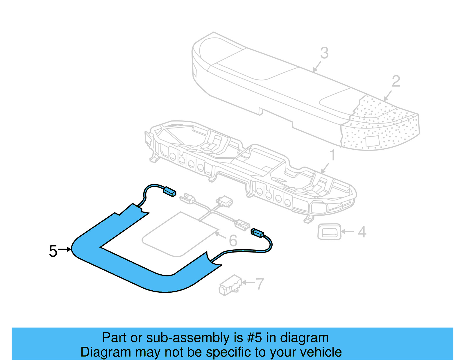 Seat Cushion Heater 3D0-963-551-T