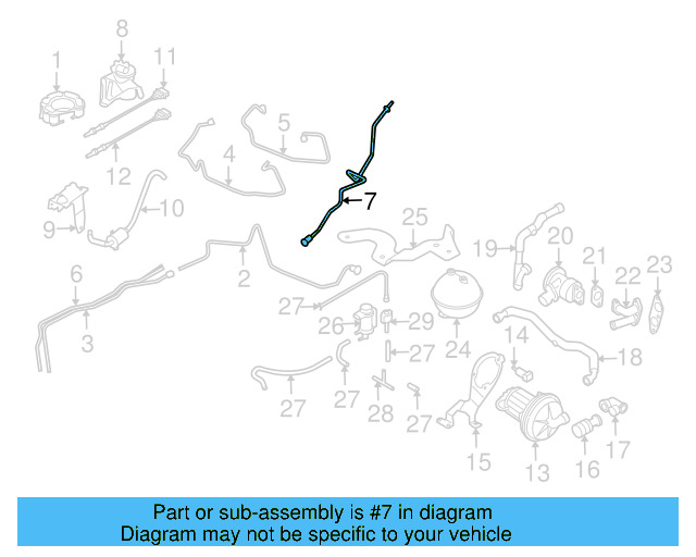 Vacuum Tube 1Q0-201-983-B - View 12