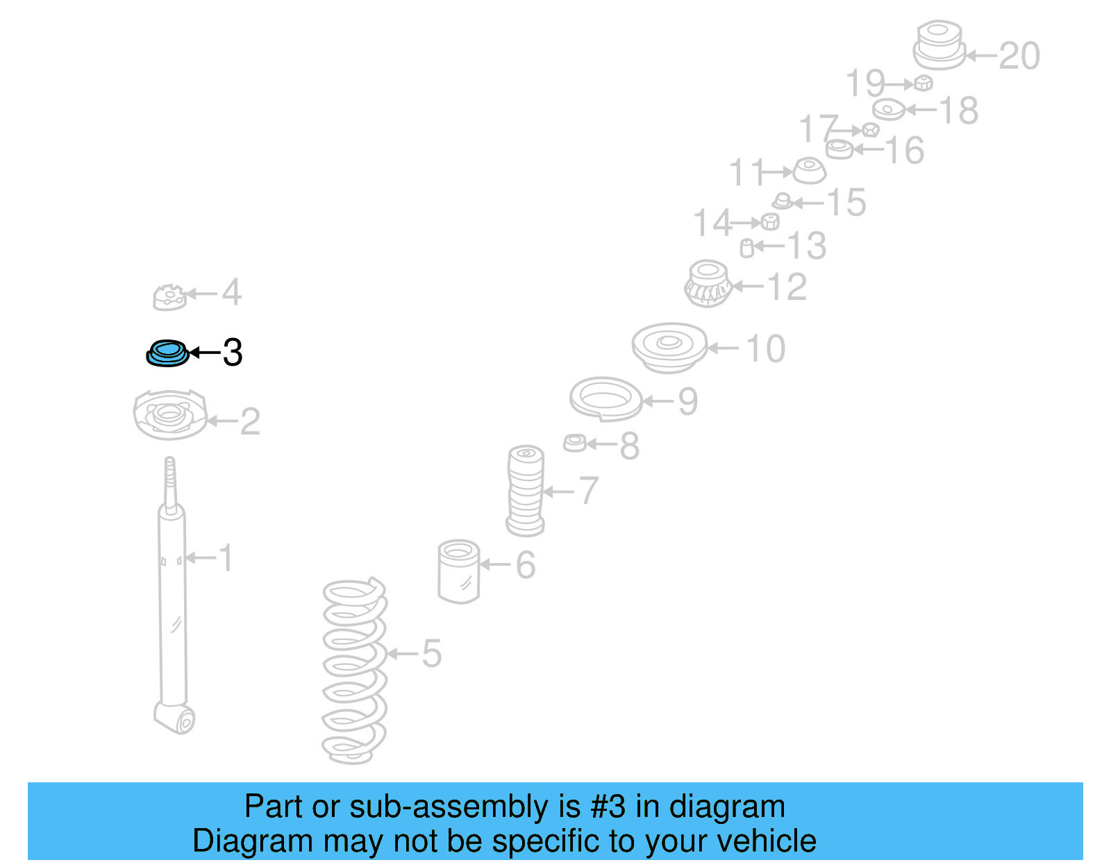 Upper Bushing 321-512-109 - View 8