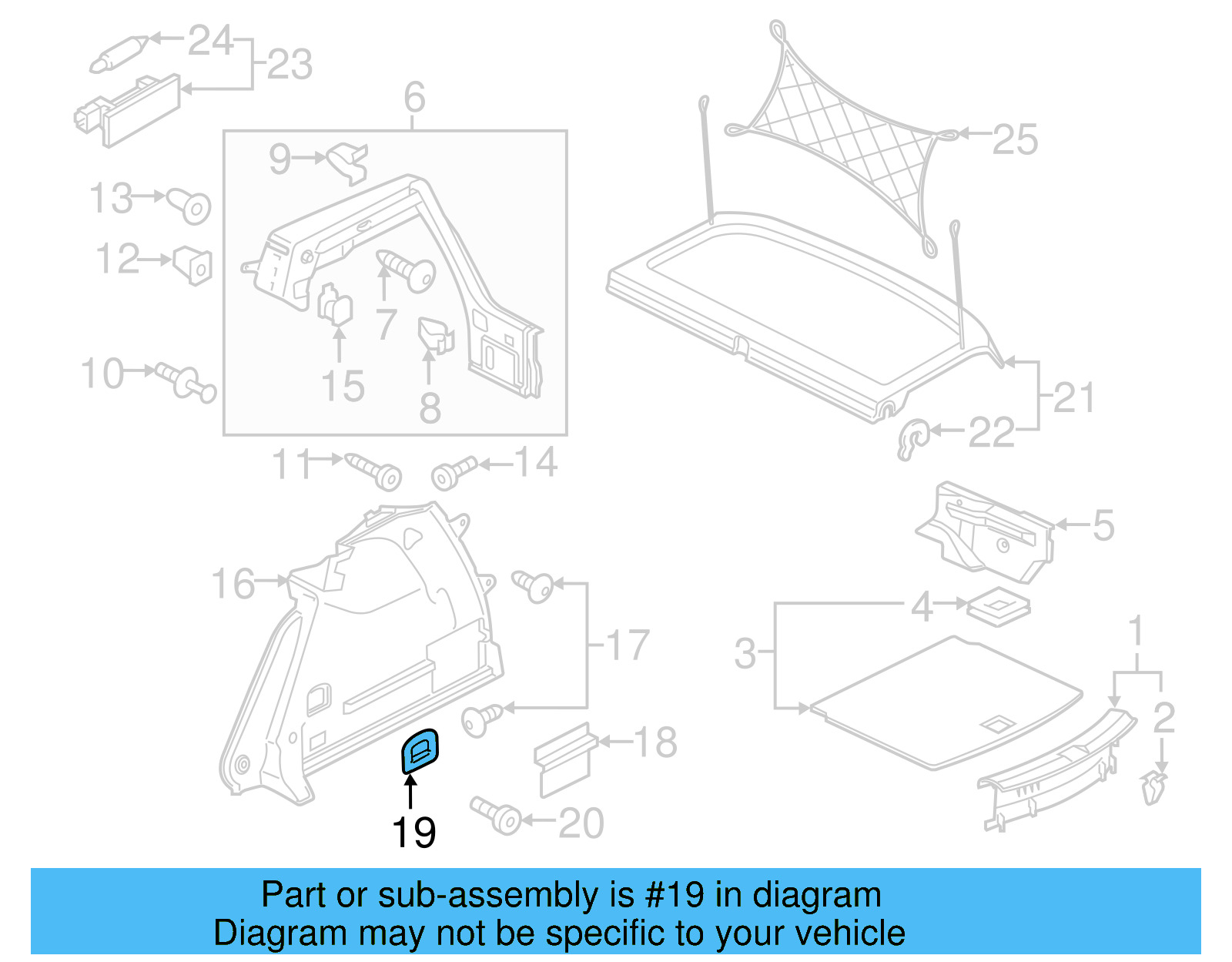 Tie Down Hook 8V0-863-503-C-4PK - View 21