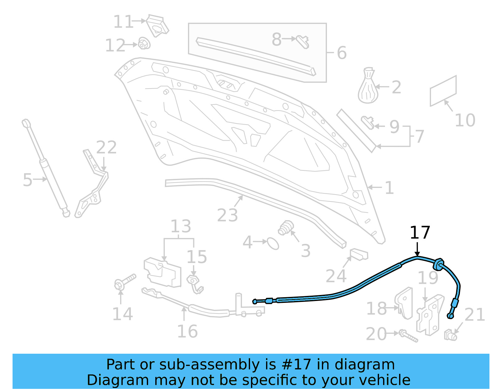 Release Cable 5NA-823-535-A - View 3