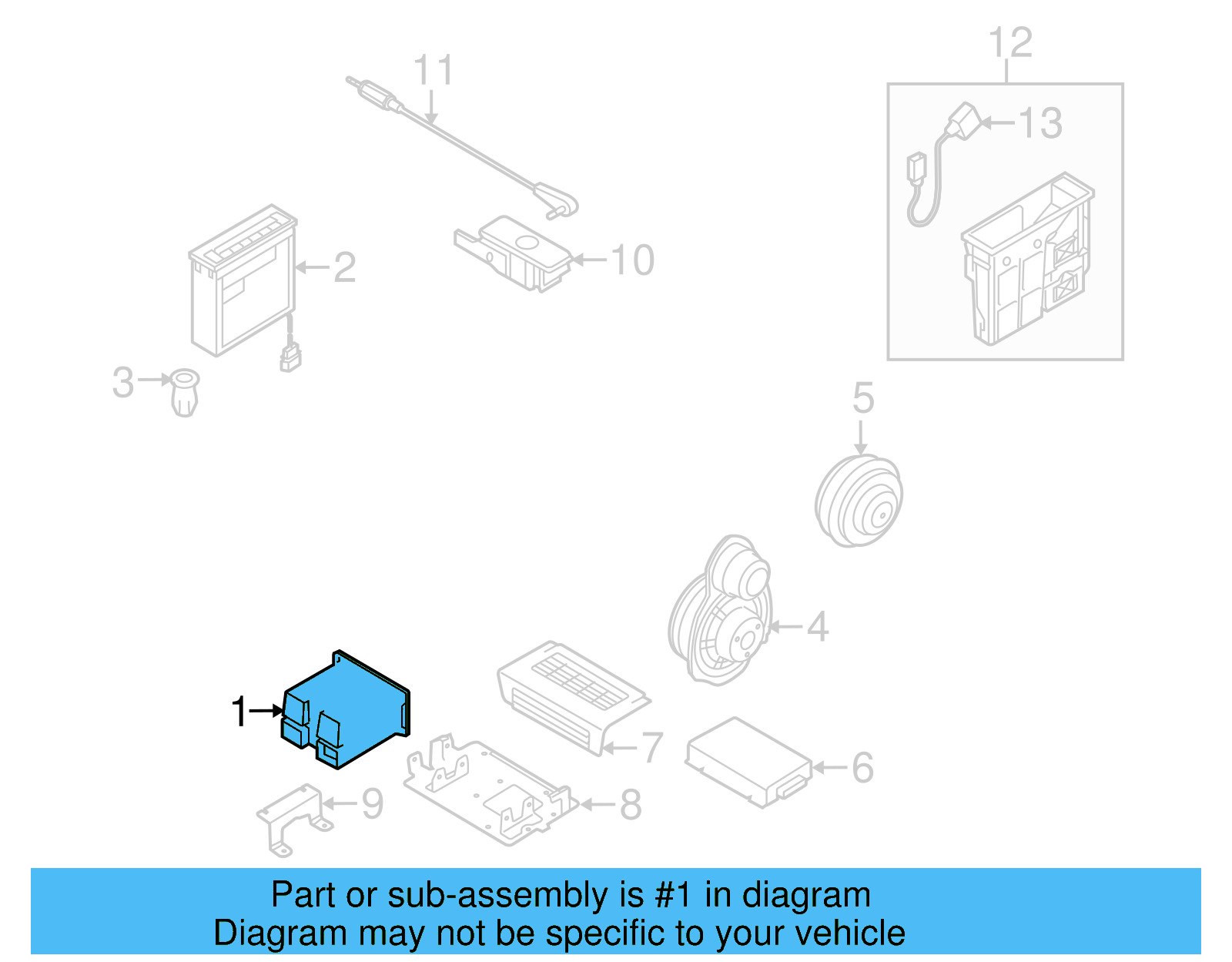 AM/FM CD 1K0057186AN - View 7