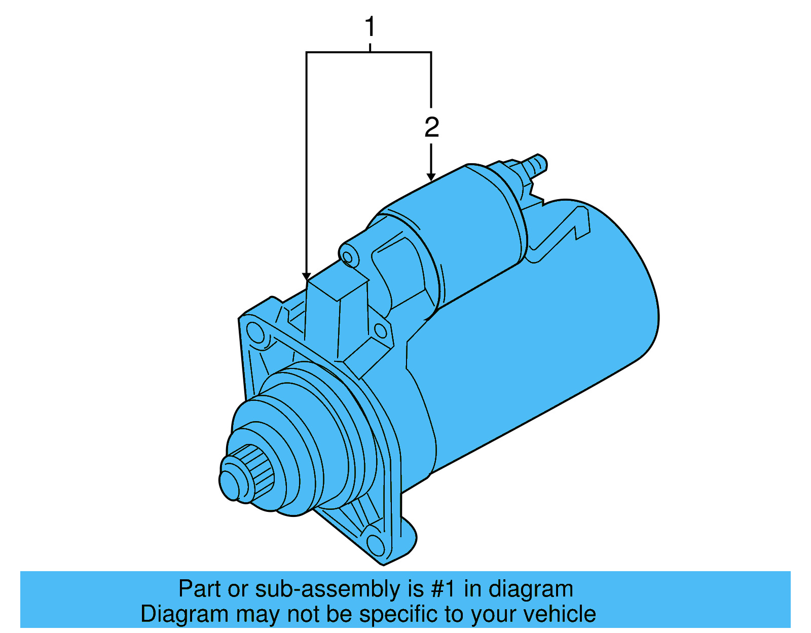 Starter 02M-911-023-SX - View 21
