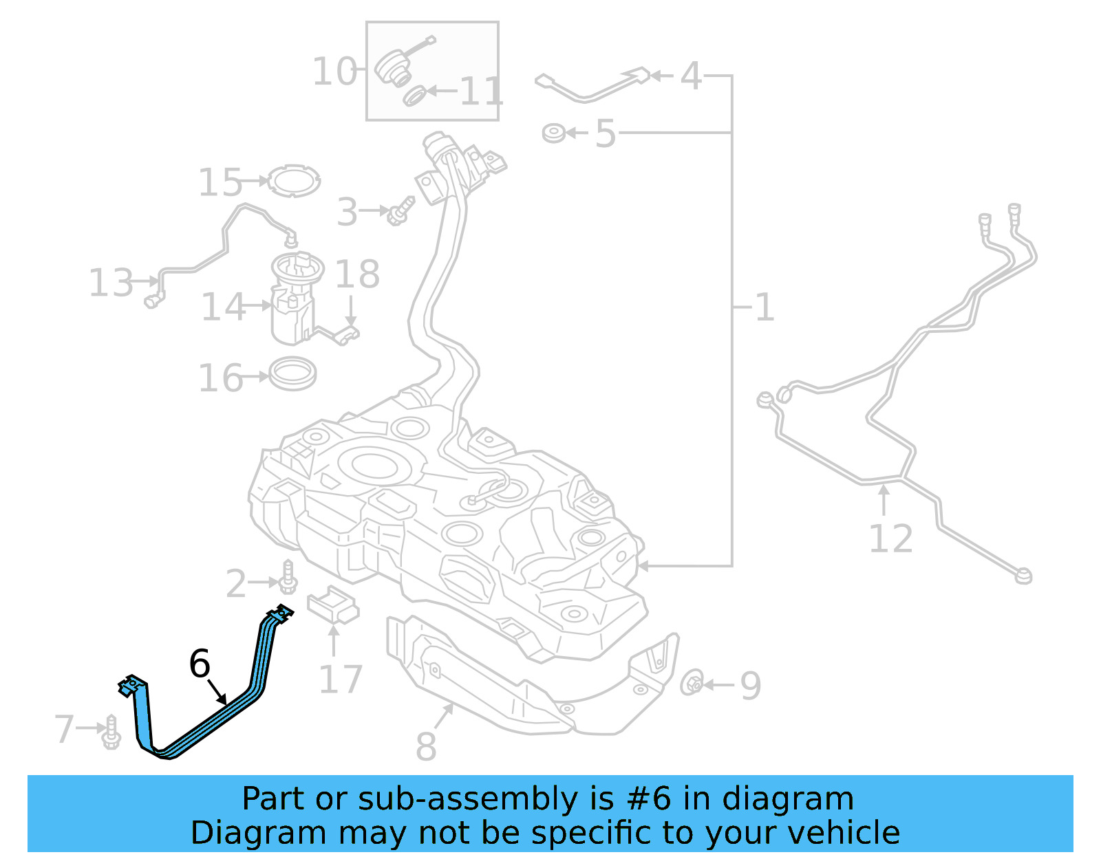 Tank Strap 5WA-201-656